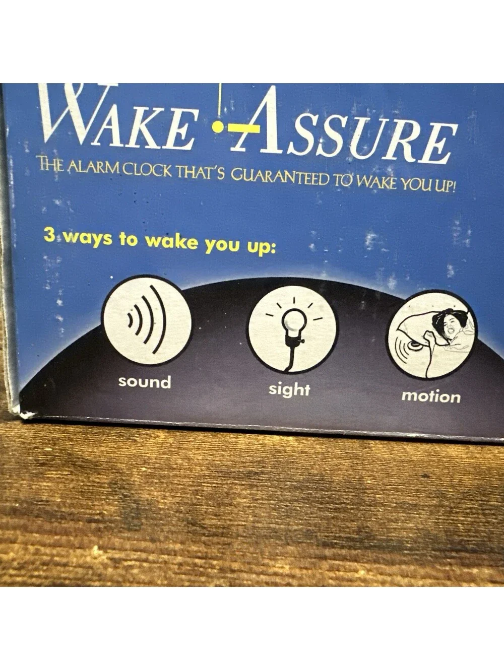 Ameriphone Wake-Assure Alarm Clock Bed Shaker Loud Red LED Hearing Impaired